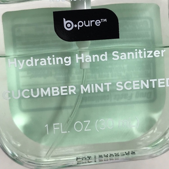B Pure Mist Hand Sanitizer Spray Cucumber Mint Lot of 3 New Dollar Tree - Picture 2 of 4